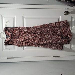 Angie animal print dress